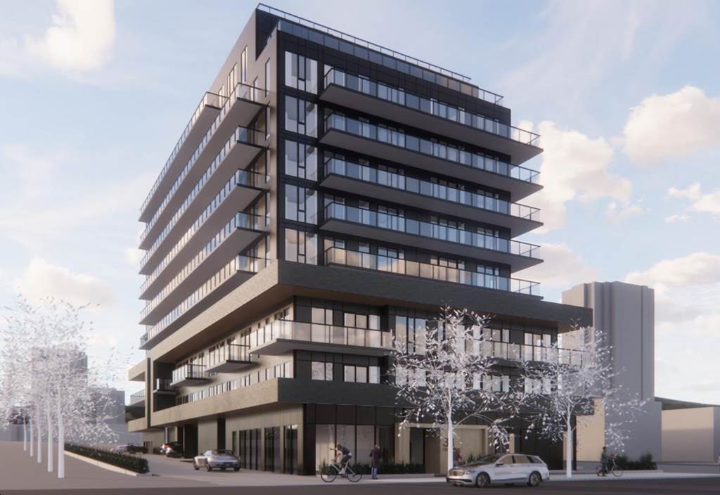 Rendering of Carbon Condos